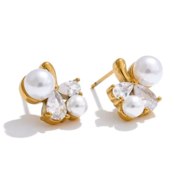 Tyra Flora Studs