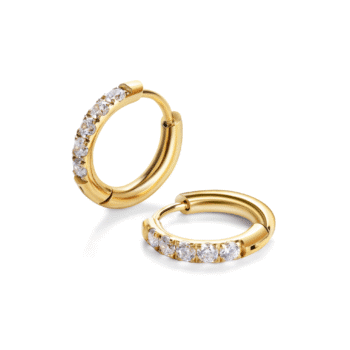 Emelia Zircon Hoops