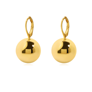 Pluto Drop Ball Earrings
