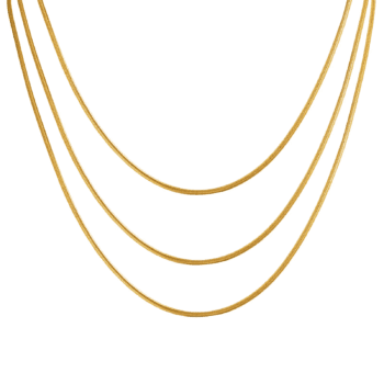 Evi Triple Layered Necklace